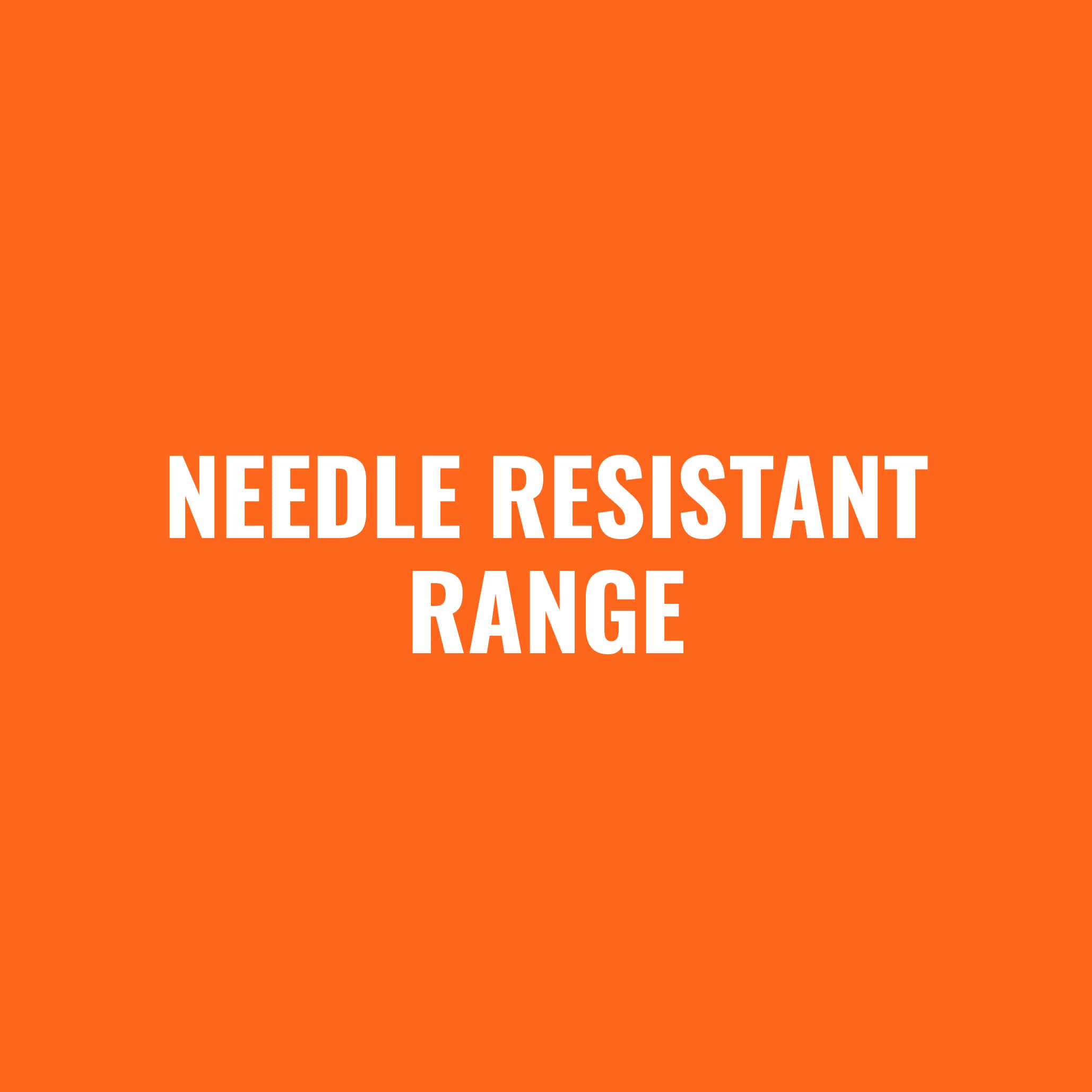 NEEDLE RESISTANT GLOVES
